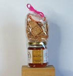 Miel de montagne - petit beurre p�pites de caramel Savoie