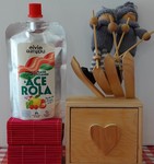 Gourde Pomme Fraise menthe Cyclamen 100 gr Savoie