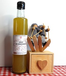 Sirop gingembre 50 cl Savoie