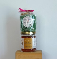 Papillote miel de montagne et bonbons g�n�pi Savoie