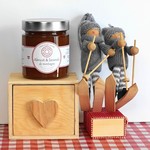 Confiture Abricot Lavande Haute Savoie 250 gr prom&#039;nades gourmandes