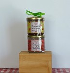 Tartinables reblochon lardons - tomate ail de ours 74