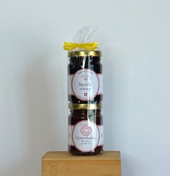 Papillote confiture myrtille et cynorhodon Haute Savoie
