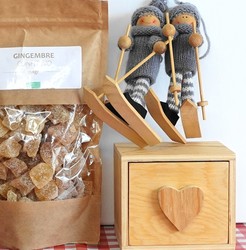 Gingembre confit Haute Savoie biscuits des 2 Savoies
