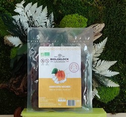 Abricots schs bio 100 gr Lot et Garonne Bioloklock
