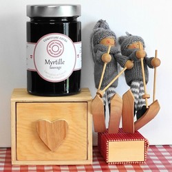 Confiture myrtille prom'nades gourmandes 250 gr