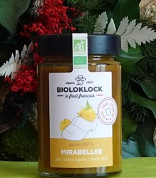 Pure 100% mirabelle bio 190 gr Lot et Garonne bioloklock