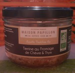 Terrine bio porc chvre et thym Aveyron 180 gr
