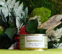 Terrine de Livre au thym du Larzac 130 gr